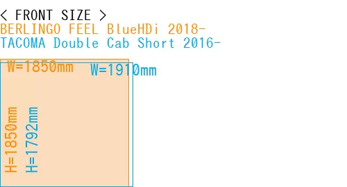 #BERLINGO FEEL BlueHDi 2018- + TACOMA Double Cab Short 2016-